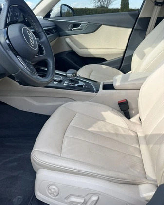 Audi A4 cena 83900 przebieg: 17800, rok produkcji 2018 z Biała małe 254